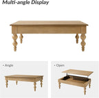 HULALA HOME Coffee Table Lift Top - Image 7
