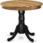 East West Furniture AMT-NBK-TP Antique Mid-Century Modern Dining Table by EastWestFurniture