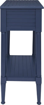 Linon Raleigh Navy Accent Table - Image 9