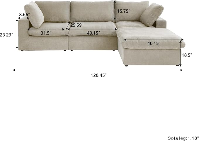 Cloud Modular Sectional Sofa - Image 2