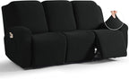 TAOCOCO Recliner Sofa Covers 8-Pieces Stretch Large Couch Covers by TAOCOCO
