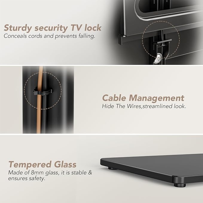 AX WABER Universal Floor TV Stand - Image 6