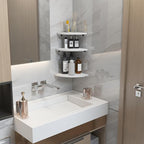 HORLIMER Floating Corner Shelf Wall Mount, Living Room - Image 6