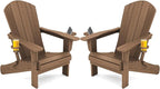 SERWALL Adirondack Chair with Cup Holders by SERWALL