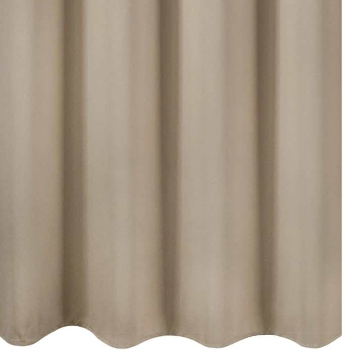 Blackout Curtains 66 x 84 inch/Khaki Curtains Set of 2 Panels/Thermal Insulated - Image 8
