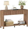 FATORRI Console Sofa Table for Entryway, Wood Foyer Tables for Living Room by FATORRI