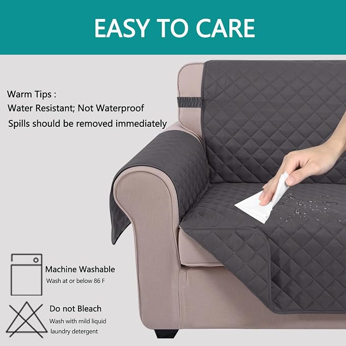 U-NICE HOME Loveseat Sofa Cover - Image 5