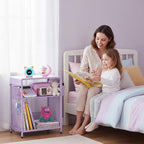 ECOLOVI Kids Nightstand 19in High - Image 8