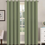 H.VERSAILTEX Premium Blackout Thermal Insulated Room Darkening Curtains by HVERSAILTEX