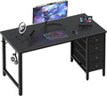 Lufeiya Gaming Desk with Fabric Drawers by LUFEIYA