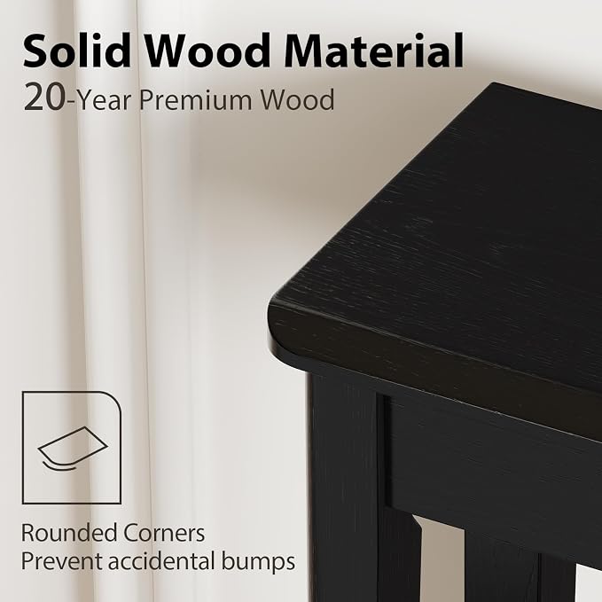 AQIMUELE Wood Console Table - Image 3