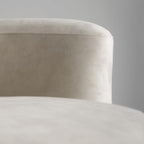Acanva Luxury Modern Tight Curved Back Velvet Sofa, Minimalist Style Comfy Couch - Image 10
