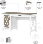 Bush Home Key West Computer Desk - Image 8