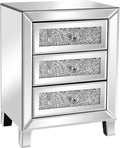 VINGLI Mirrored Nightstand by VINGLI