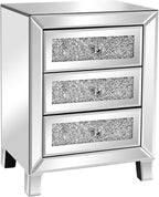 VINGLI Mirrored Nightstand by VINGLI