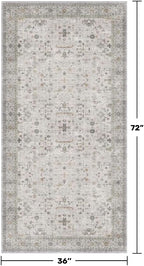 Boho 3x6 Large Bathroom Rug - Image 2