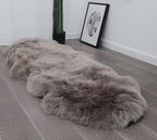 HUAHOO Premium Genuine Sheepskin Rug Camel Real Australia Sheepskin Natural - Image 2