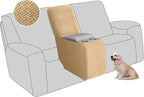 ALIECOM Recliner Sectional Couch Covers L Shape Stretch Corner Reclining by ALIECOM