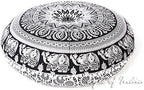 Mandala Floor Pillow Cover Meditation Cushion Seating Throw Hippie Round - Image 3