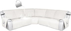 HDCAXKJ 100% Waterproof Reclining Sectional Couch Covers L Shape Recliner Sofa by HDCAXKJ