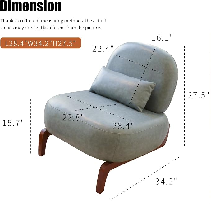 KEIKI Cute Comfy Accent Chair - Image 2