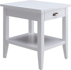 Leick Home Laurent 20 in. Solid Wood End Table - Image 5