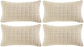 Fancy Homi 4 Packs Decorative Throw Pillow Covers by Fancy+Homi