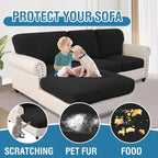 H.VERSAILTEX 2025 New Sectional Couch Covers 6 Pieces Stretch Sofa Covers - Image 7