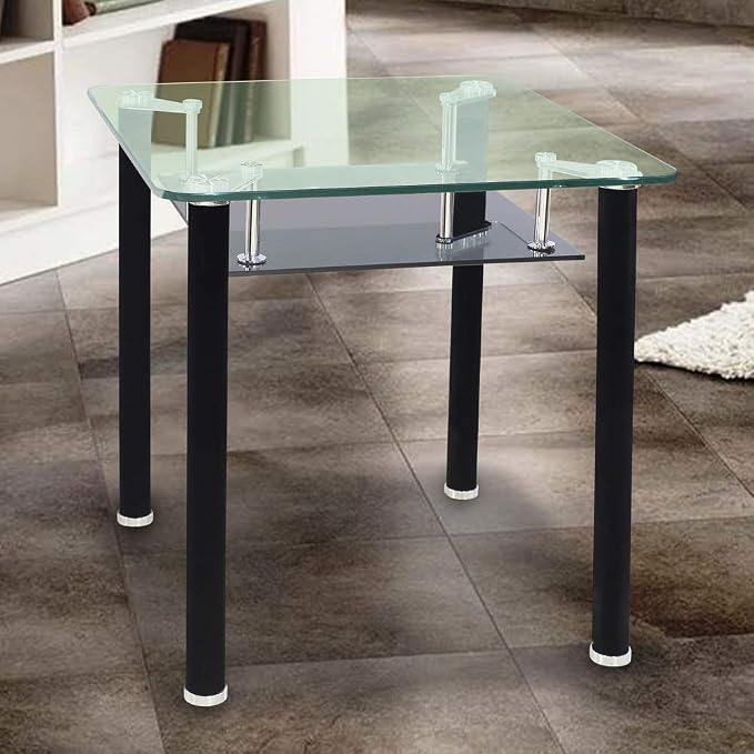Dulles Glass 24 inch Square Glass Table Top - Image 8