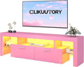 Clikuutory Modern Lighting 63 inch TV Stand by Turnyourhouseintoahome