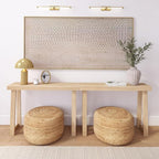 Plank+Beam Solid Wood Console Table, 46 Inch, Sofa Table, Narrow Entryway Table - Image 2