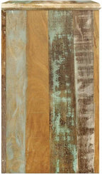 YAFF Vintage Reclaimed Wood End Table - Image 9