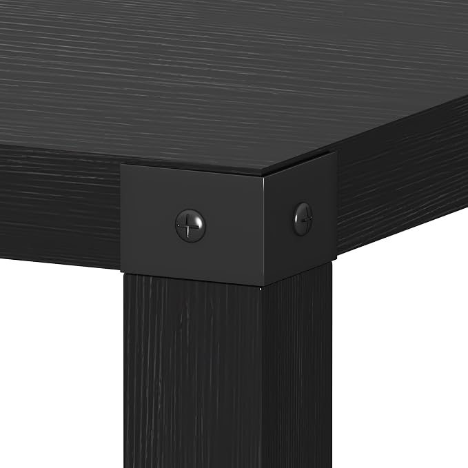 Treocho Farmhouse End Table Set of 2, Rustic Vintage Nightstand Side Table - Image 5