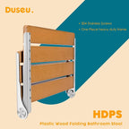 Foldable Shower Chair, Safety Furniture Stainless Steel - Image 3