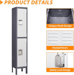 Metal Storage Locker, Lockable Employees Metal Locker - Image 4
