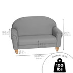 Children's Factory As We Grow Sofa, Playroom Couch, Daycare Furniture, Kids - Image 2