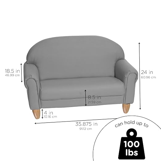 Children's Factory As We Grow Sofa, Playroom Couch, Daycare Furniture, Kids - Image 2