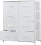 DUMOS Dresser for Bedroom with 8 Fabric Drawers, Tall Chest Organizer Units for by DumosLifestyle