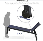 PURPLE LEAF Outdoor Patio Chaise Lounge Set 4 Pieces Pool Lounge Sunbathing - Image 4