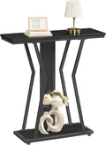 HOOBRO Narrow Console Table, 29.5" Small Entryway Table by HOOBRO