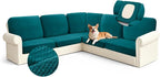 Arfntevss Sectional Couch Covers L Shape Couch Cushion Covers Slipcovers Fitted by Arfntevss