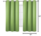 Light Green Bedroom Blackout Curtains - Image 9