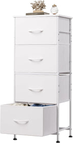 WLIVE Dresser with 4 Drawers, Storage Tower, Organizer Unit, Fabric Dresser by WLIVE