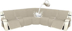 Arfntevss Recliner Sectional Couch Covers 1OO% Waterproof L Shape Sofa Cover by Arfntevss