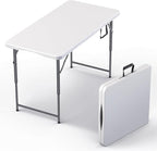 4 Feet Foldable Table Adjustable Height by OurModernSpace
