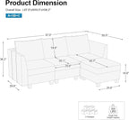Belffin Convertible Sectional Sofa - Image 2