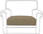 Easy-Going Stretch 1 Piece Chair Couch Cushion Cover by Easy-Going