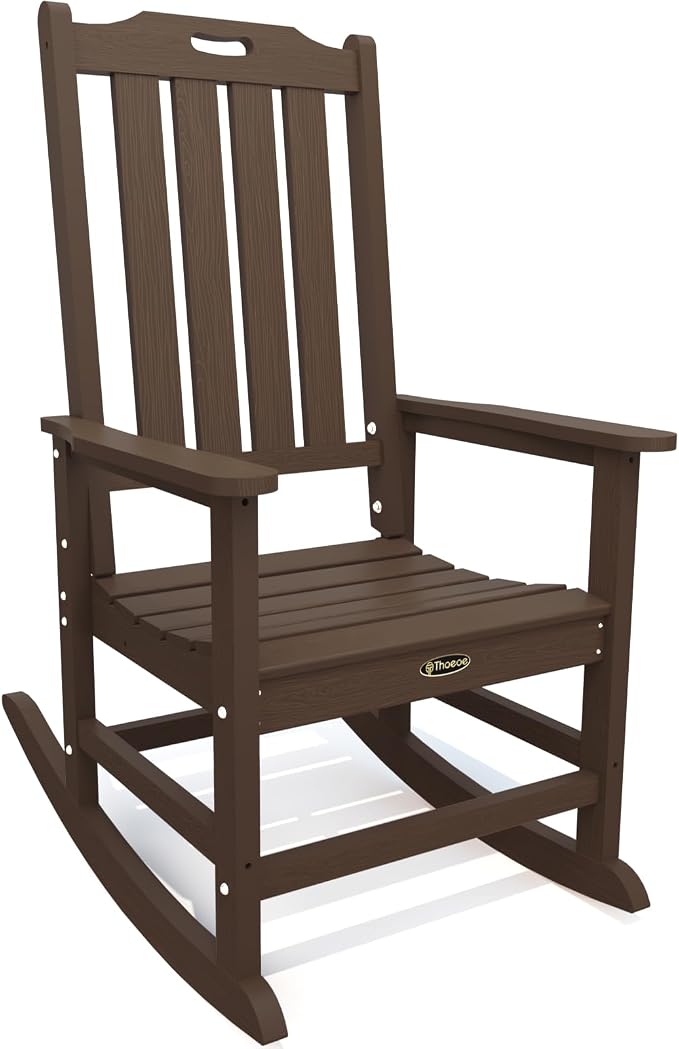THOEOE Oversized Rocking Chair, Outdoor Rocking Chair by THOEOE