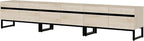 WAMPAT Modern TV Stand for 32-110 Inch TVs, Wood Entertainment Center - Image 9