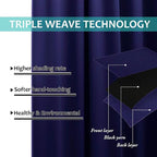 NICETOWN Blackout Wide Sliding Door Curtains - Image 3
